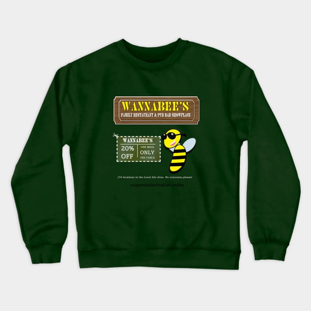 Wannabee's Crewneck Sweatshirt by tyrone_22